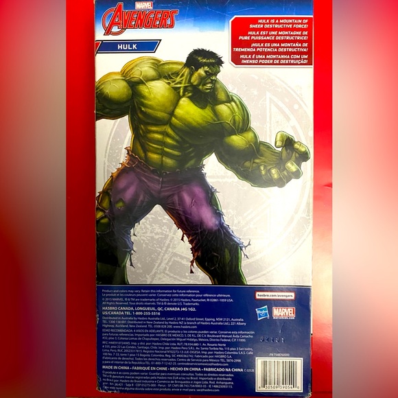 HULK - TITAN HERO SERIE - HASBRO, action figure da 30 cm
